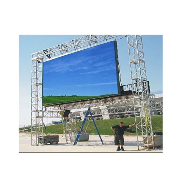 500x500mm Наружный гигантский сценический фон Led Video Wall P3.91 Бесшовное сращивание Арендный светодиодный экран